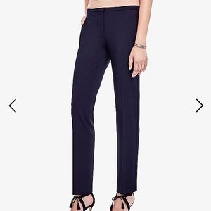 NWT Ann Taylor Ankle Pant Stretch Navy sz 4